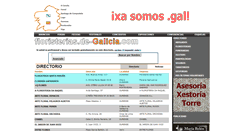Desktop Screenshot of floristerias.de-galicia.com